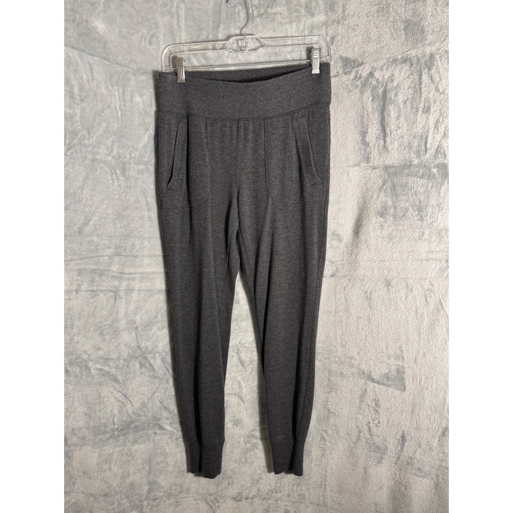 Athleta Gray Modal Blend Jogger Pants Heathered Charcoal Pockets
Small? 28 in